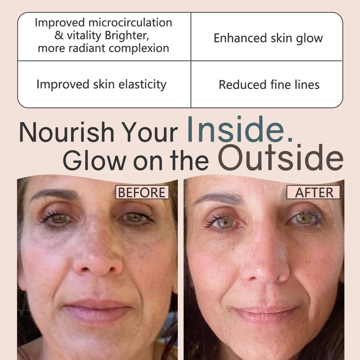 ⚡️CellPure® NMN Boitin Collagen Peptide Beauty Gummies for Women | Cellular Energy & Anti-Aging Support