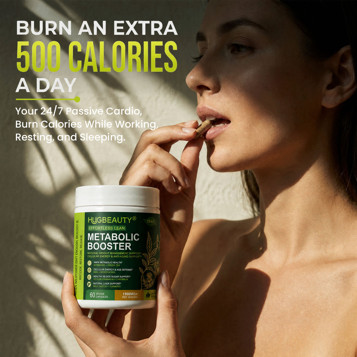 HUGBEAUTY® [EFFORTLESS LEAN] Botanical Resting Metabolic Booster
