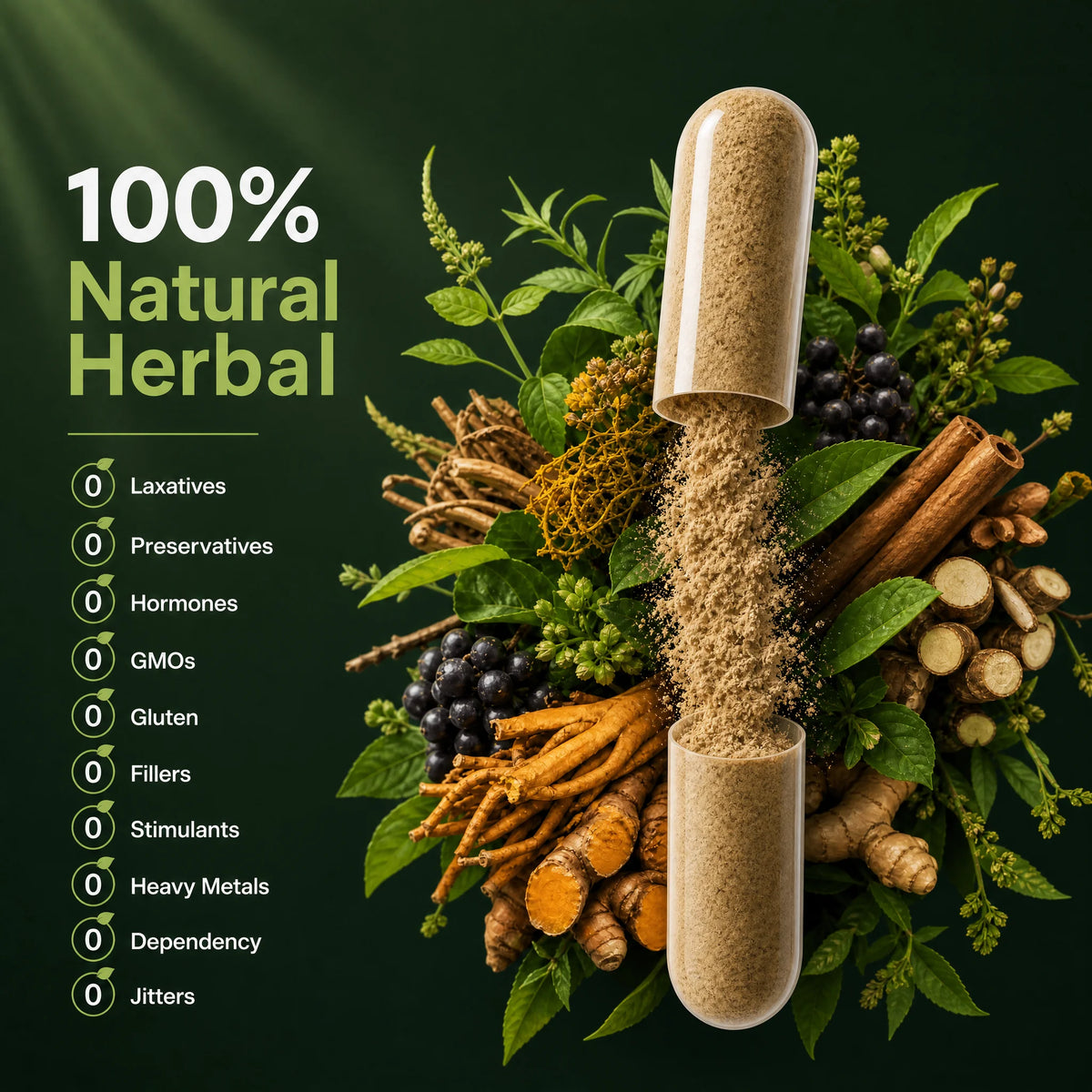 🌿HUGBEAUTY® [EFFORTLESS LEAN] Botanical Resting Metabolic Booster